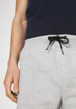 Pier One 2 Pack - Shorts - Mottled Light Grey/Dark Blue -Beste Kleding Winkel 4492c0dabf24436a989a44a463fac6c0