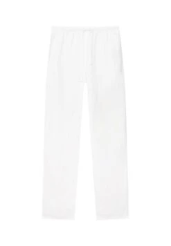 PULL & BEAR Flowing Faded - Broek - White -Beste Kleding Winkel 45117ad7e3b243b5a0f5bc7fdf66a357