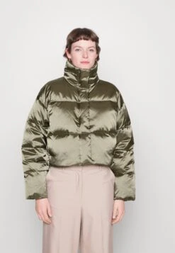 Calvin Klein Shine Puffer Down Coat - Gewatteerde Jas - New Basil