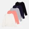 Friboo 5 Pack - Longsleeve - Multi-Coloured/Pink/Blue -Beste Kleding Winkel 46708c49bf1e4b81a1c3c78143d6762d