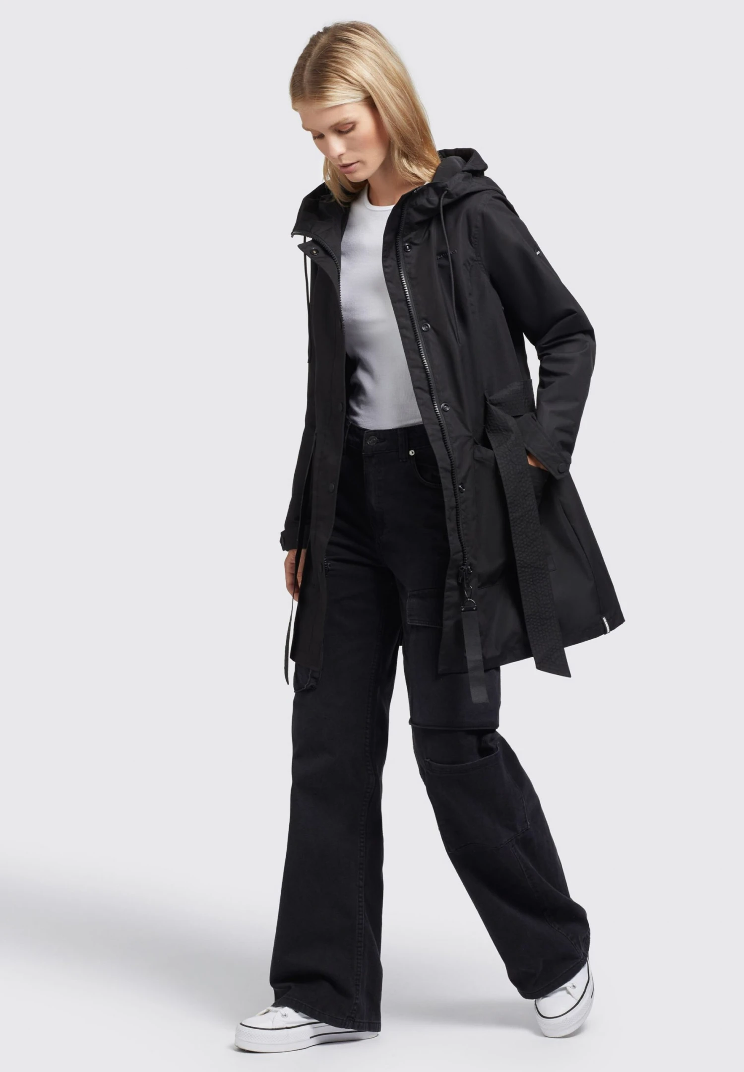 Khujo Lauren - Parka - Schwarz 7 Khujo Lauren - Parka - Schwarz - Afbeelding 5