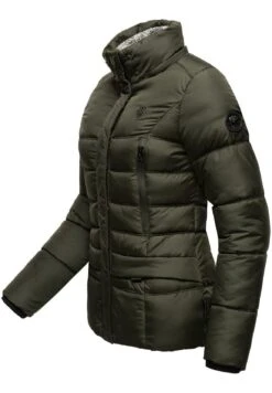 Marikoo Loveleen - Winterjas - Olive -Beste Kleding Winkel 478e7496b4e149a6a86d69a371f39a06