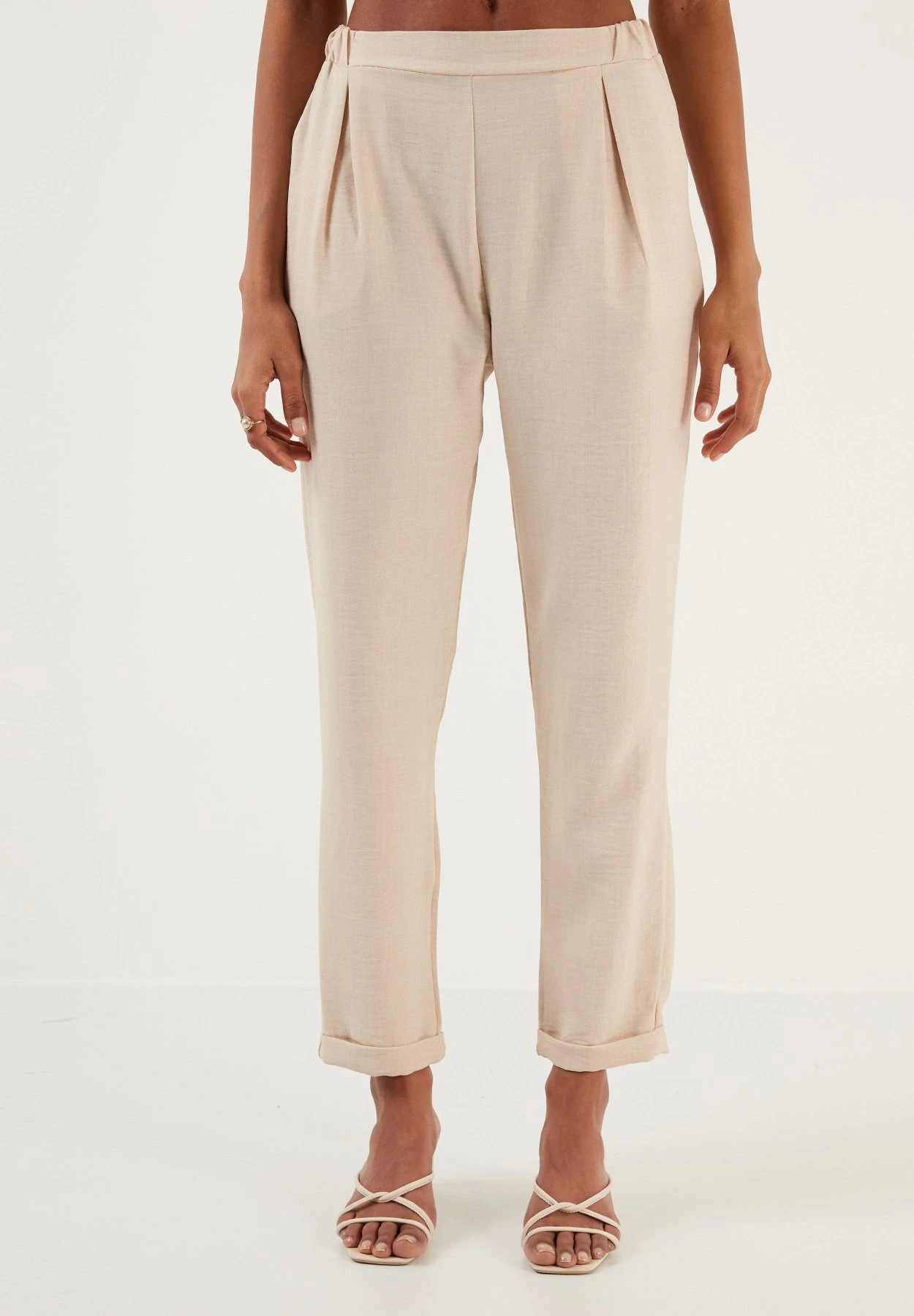 LELA Slim Fit - Broek - Stone 3 LELA Slim Fit - Broek - Stone