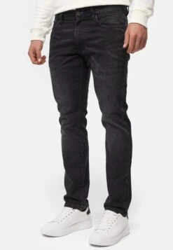 Indicode Jeans Incoil - Straight Leg Jeans - Vintage Black -Beste Kleding Winkel 4a43828855b0454b94cf239868cfc4eb
