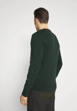 Pier One Basic Crewneck - Trui - Mottled Dark Green -Beste Kleding Winkel 4b119902c56642fca726e1ed8ac86dfe