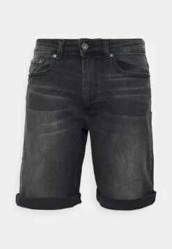 Pier One Jeansshort - Grey Denim