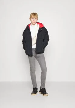 Jordan Puffer Jacket - Winterjas - Black/Fire Red -Beste Kleding Winkel 4decd73e0c04420bbca37ff94acc0c64