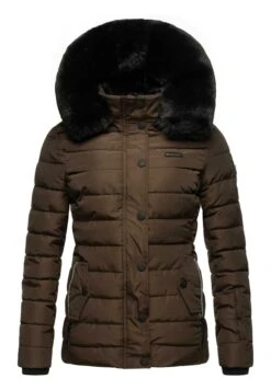 Navahoo Milianaa - Winterjas - Dark Choco -Beste Kleding Winkel 50a2a969ac07460ead22c6664703296d