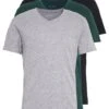 Pier One 3 Pack- T-Shirt Basic - Black, Grey, Green 1 Pier One 3 Pack- T-Shirt Basic - Black, Grey, Green -Beste Kleding Winkel 52134d96565747c2b7ae7569c6f97bb0