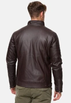 Indicode Jeans Brook - Imitatieleren Jas - Dark Brown 9 Indicode Jeans Brook - Imitatieleren Jas - Dark Brown -Beste Kleding Winkel 5816a95a65f74415b5e0ed818f96b249