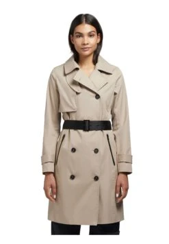 Khujo Trenchcoat - Beige 18 Khujo Trenchcoat - Beige -Beste Kleding Winkel 5925ea4d1bf944b390b3f235086c1d2b
