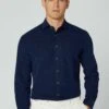 Hackett London Smart Baby - Overhemd - Navy -Beste Kleding Winkel 5a685a69e9c14c47a4ef8ef92af49281
