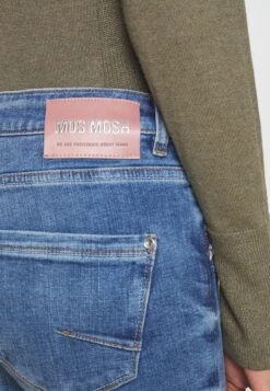 Mos Mosh Sumner Vivid - Slim Fit Jeans - Blue -Beste Kleding Winkel 5ab4efb5ec254b01babceb3b516d8b90