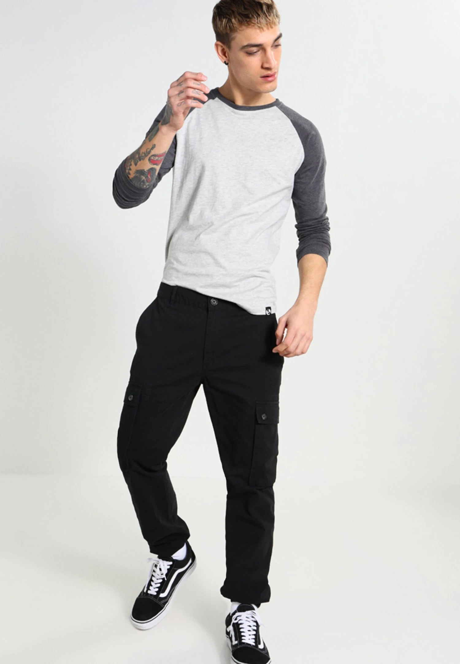 Pier One Cargobroek - Black 4 Pier One Cargobroek - Black - Afbeelding 2