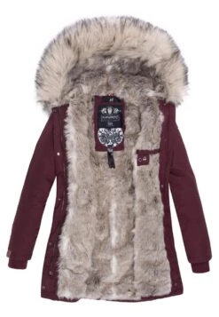 Navahoo Cristal - Winterjas - Burgundy -Beste Kleding Winkel 5dbdb579b1534bfe82fa772ff8674923