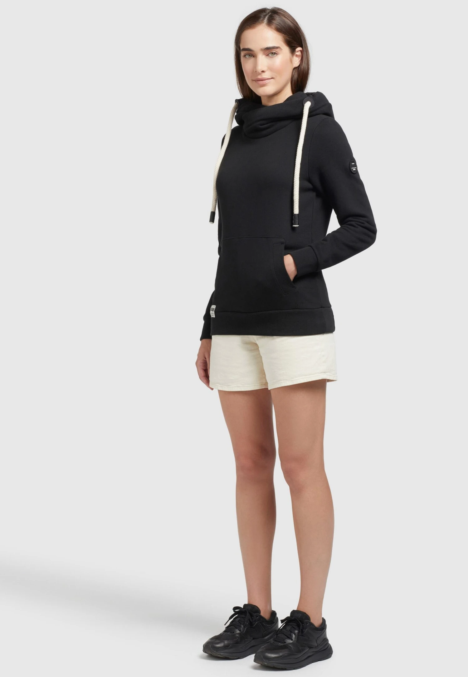 Khujo Rhabea - Hoodie - Schwarz 4 Khujo Rhabea - Hoodie - Schwarz - Afbeelding 2