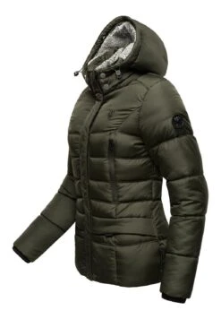 Marikoo Loveleen - Winterjas - Olive -Beste Kleding Winkel 61ac4b39a27a42a4b624e6792f3506b9