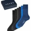 Falke Airport Traveller Bag 6-Pack Business & Casual - Sokken - Blue -Beste Kleding Winkel 6226e0821b6543a196ea8616de7f5fa3