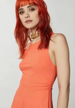 Patrizia Pepe Essential- Jurk - Intense Coral 10 Patrizia Pepe Essential- Jurk - Intense Coral -Beste Kleding Winkel 6346e6bc36d5451cb78c432ccd84b7ec