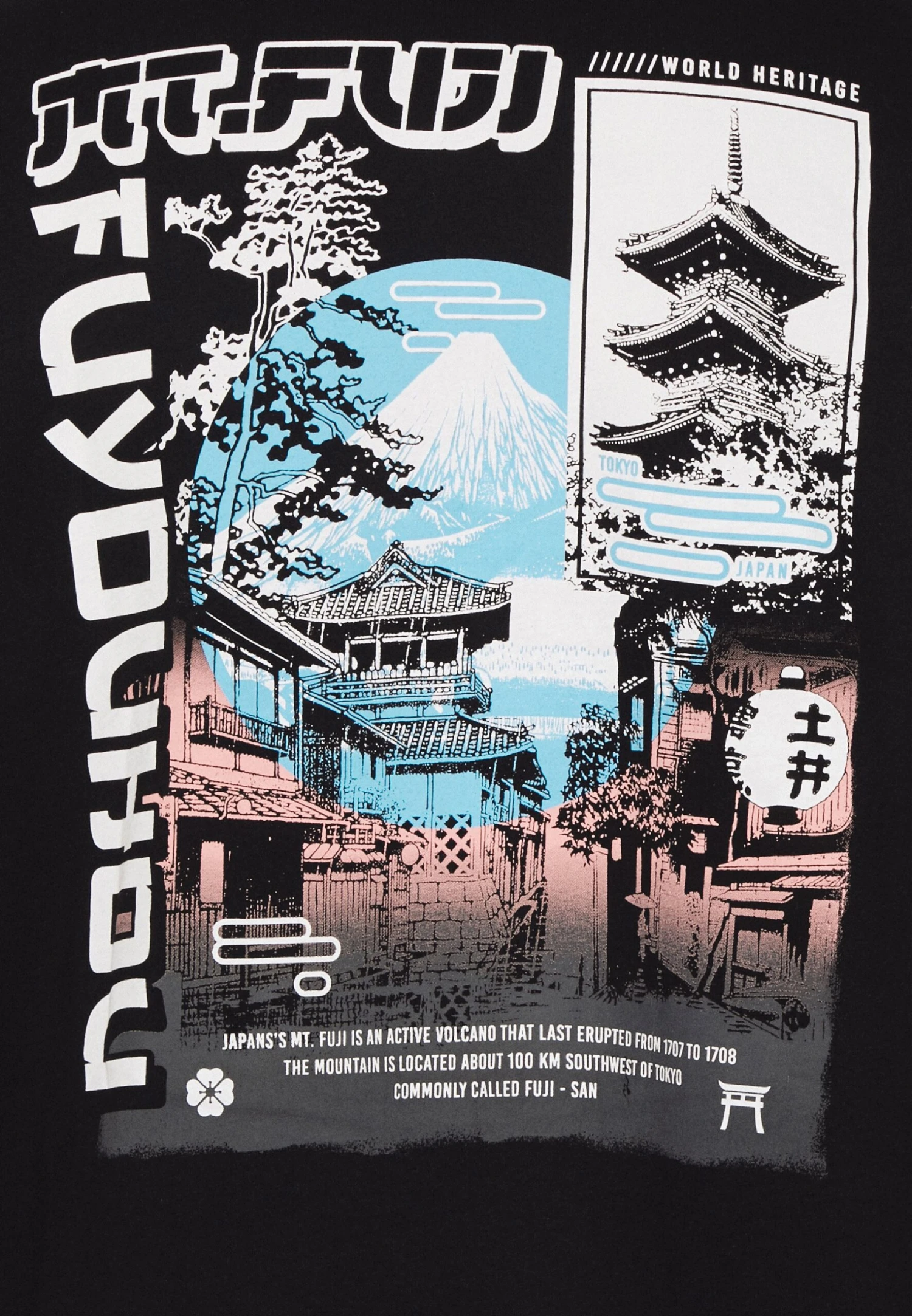 YOURTURN Unisex - T-Shirt Print - Black 8 YOURTURN Unisex - T-Shirt Print - Black - Afbeelding 6