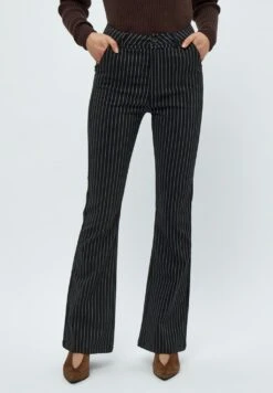 Minus Carma - Broek - Grey Pinstripe