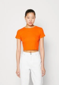 Even&Odd 3 Pack - T-Shirt Basic - Beige/Black/Orange -Beste Kleding Winkel 666905ca40b44a78a681cface06c936c