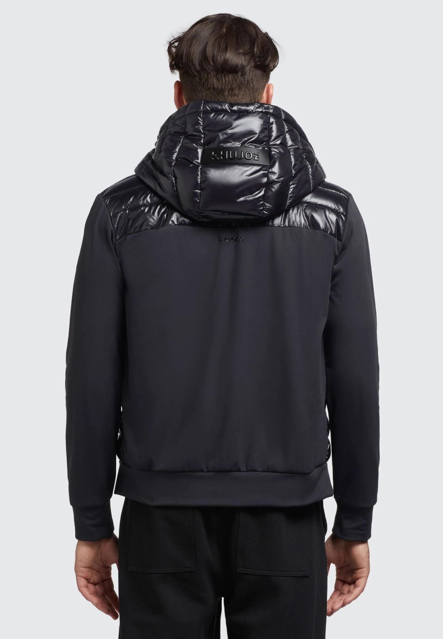 Khujo Bolt Shiny - Jas - Schwarz 5 Khujo Bolt Shiny - Jas - Schwarz - Afbeelding 3