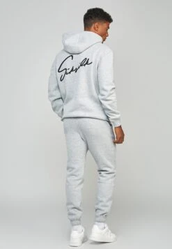 SikSilk Script Embroidery- Hoodie - Grey Marl 11 SikSilk Script Embroidery- Hoodie - Grey Marl -Beste Kleding Winkel 68ee5bf78a36479cb4371f35acceb5ef