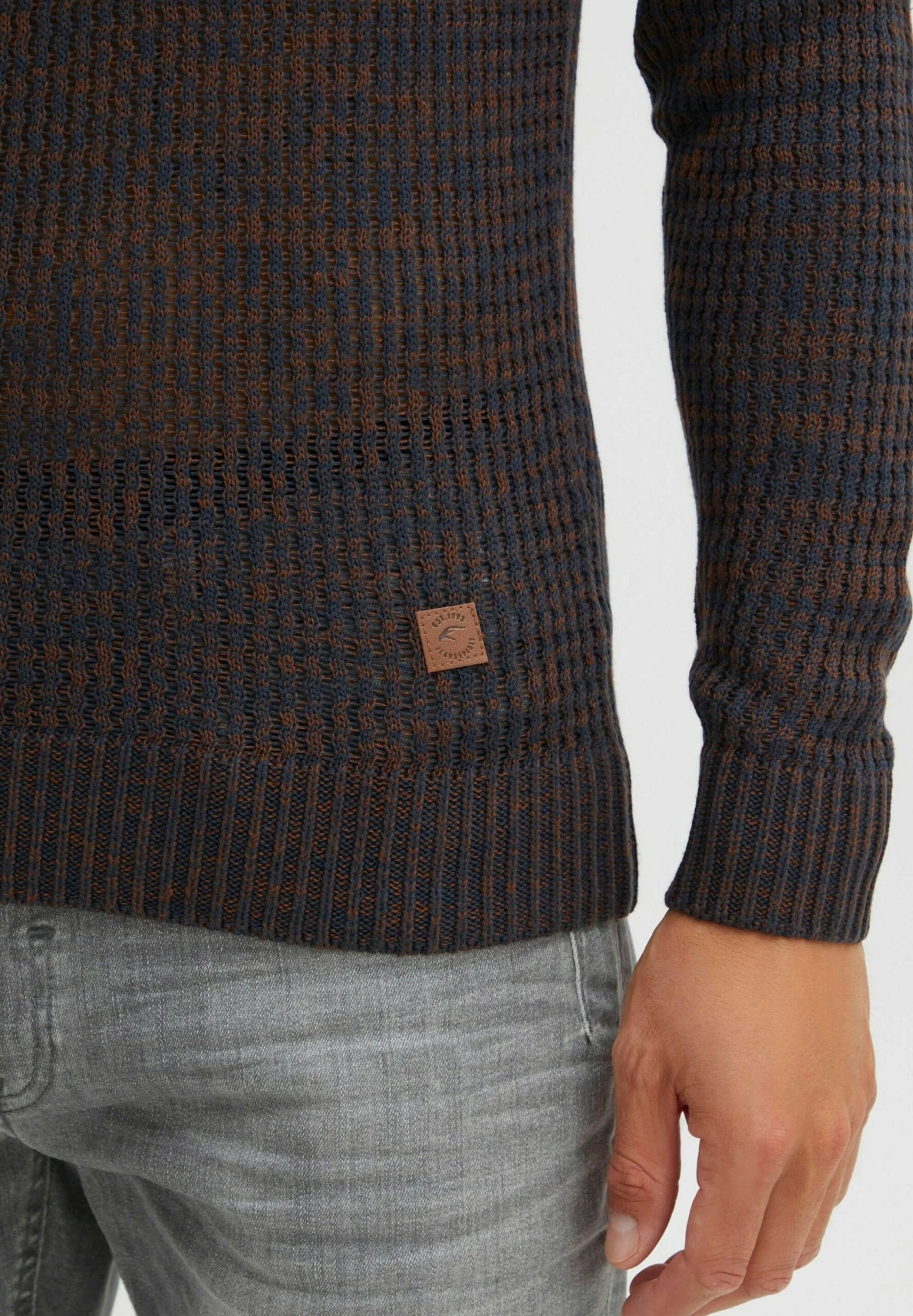 Indicode Jeans Idvalero - Trui - Navy 7 Indicode Jeans Idvalero - Trui - Navy - Afbeelding 5