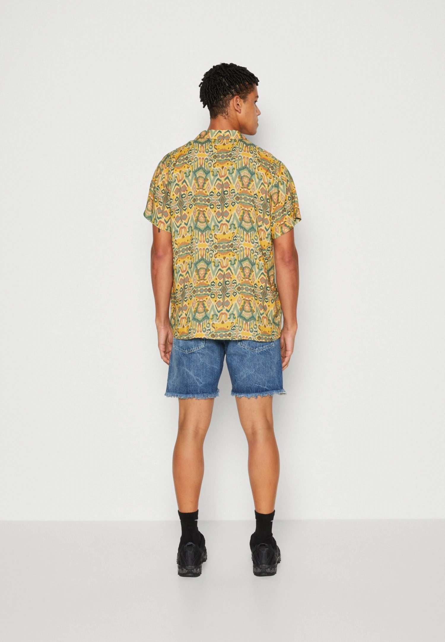 Kaotiko Shirt Jordania Unisex - Overhemdblouse - Mustard 5 Kaotiko Shirt Jordania Unisex - Overhemdblouse - Mustard - Afbeelding 3