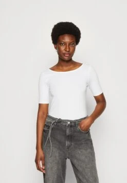 Anna Field T-Shirt Print - Dark Yellow/White -Beste Kleding Winkel 6b6a00b368df458aaf5c91a85226b3ba