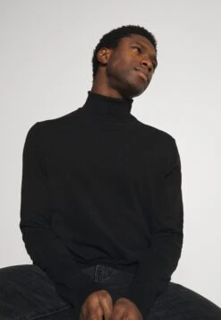 Pier One 2 Pack - Basic Turtleneck - Trui - Black/Mottled Light Grey -Beste Kleding Winkel 70bf9efa679346b9b89aa31bf5c100f0