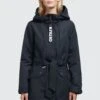 Khujo Lauren - Parka - Dunkelgrau -Beste Kleding Winkel 7228ecd5b33b4234bc0af07440ac71fb