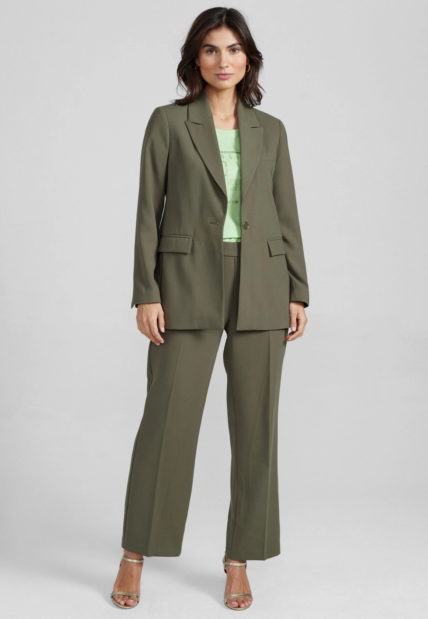 Mos Mosh Bine Leia - Blazer - Olive Night 4 Mos Mosh Bine Leia - Blazer - Olive Night - Afbeelding 2