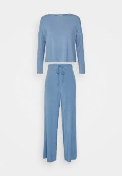 Anna Field Wide Leg - Pyjama - Blue 12 Anna Field Wide Leg - Pyjama - Blue -Beste Kleding Winkel 73662d12d3de4a2d8216175c6b3ae005
