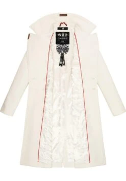 Navahoo Wooly - Halflange Jas - Offwhite -Beste Kleding Winkel 73bbb317c9394863ab85d1bfcc9ea436