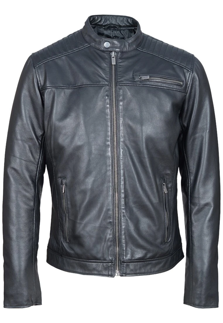 Lee Cooper Basile - Leren Jas - Black 3 Lee Cooper Basile - Leren Jas - Black