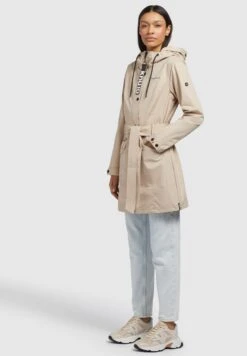 Khujo Lauren - Parka - Hellbeige -Beste Kleding Winkel 75eabef971064653b39b783e3813b542