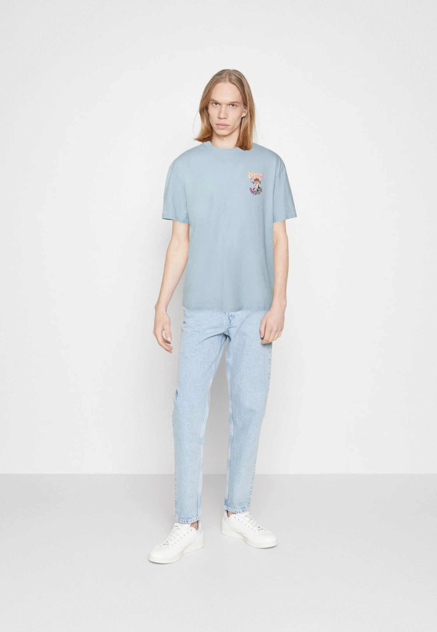 YOURTURN Unisex - T-Shirt Print - Blue 4 YOURTURN Unisex - T-Shirt Print - Blue - Afbeelding 2