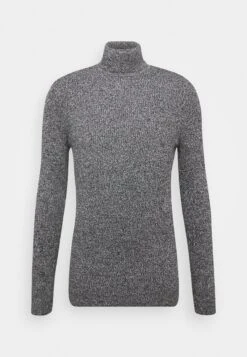 Pier One Muscle Fit Turtle - Trui - Mottled Grey -Beste Kleding Winkel 788d9d9a00b14ae9bdb868be9d8f970c