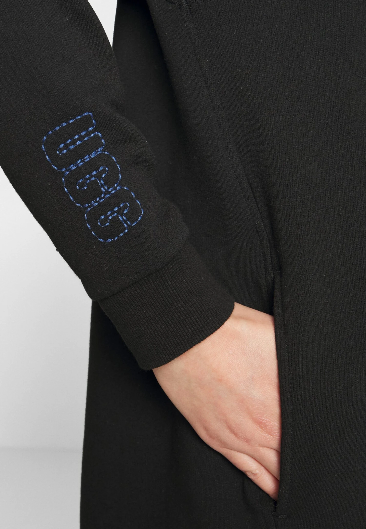 Ugg Aderyn Hoodie Dress - Hoodie - Black 6 Ugg Aderyn Hoodie Dress - Hoodie - Black - Afbeelding 4