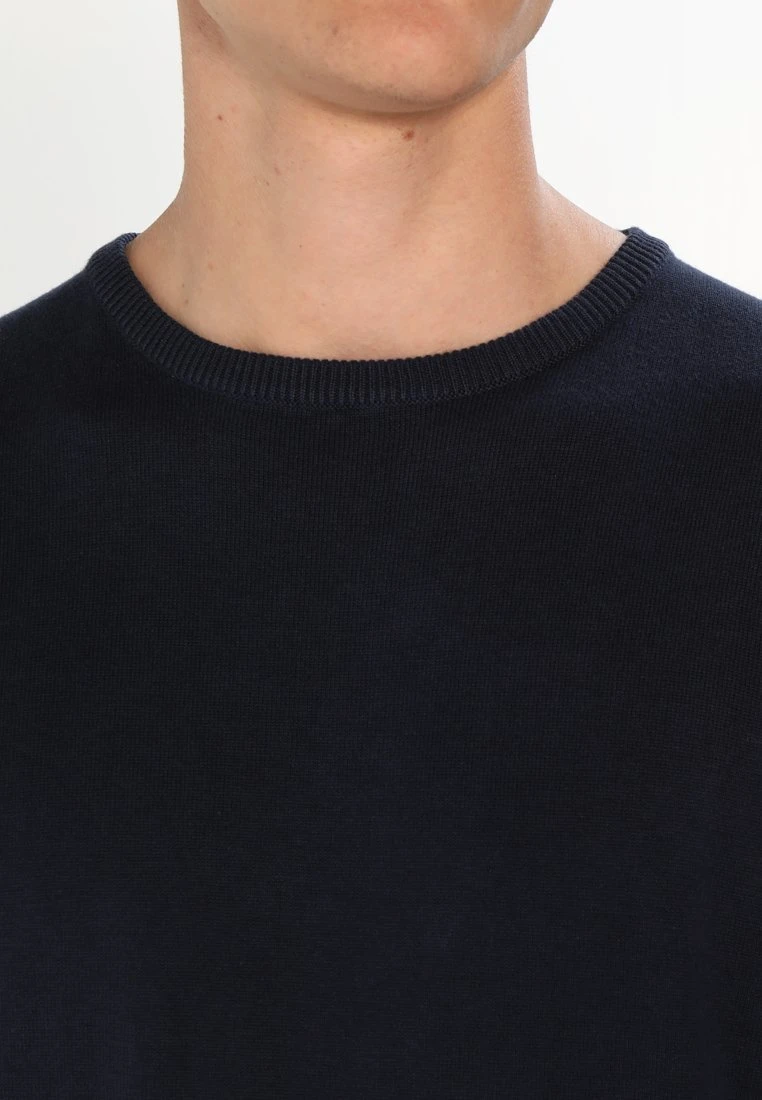 Pier One Basic Crewneck - Trui - Dark Blue 6 Pier One Basic Crewneck - Trui - Dark Blue - Afbeelding 4