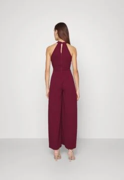 Wal G Arry Wide Leg- Jumpsuit - Wine -Beste Kleding Winkel 7ab2b1a02de84d2ba34a196f2009ea72