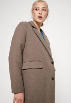 Vero Moda Vmvenetavega Long Wool Coat - Mantel - Chocolate Chip/Solid -Beste Kleding Winkel 7c5db7dce1504482a94d52447599c0f4