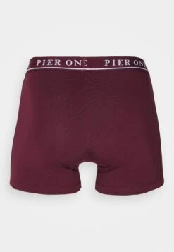 Pier One 5 Pack - Onderbroeken - Bordeaux/Mottled Grey -Beste Kleding Winkel 7da8844dcdf84f679d2ae215c1b81ed3