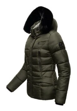 Marikoo Loveleen - Winterjas - Olive -Beste Kleding Winkel 7f4e275d2d034ce28a5736db134a2da3