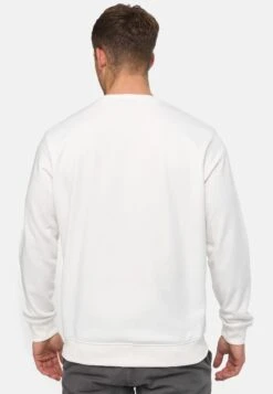 Indicode Jeans Holt - Sweater - Offwhite -Beste Kleding Winkel 832e36d4d5ab43b8b2ee307321c810c5
