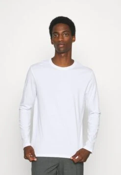 Pier One 5 Pack - Longsleeve - Dark Blue/Turquoise/White -Beste Kleding Winkel 83e70b3bd17b4433b85feea6ce6064a7