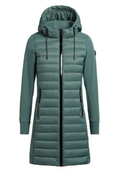 Khujo Ruth Matt - Winterjas - Kupfergrün -Beste Kleding Winkel 83eba495154e48c58758e196cca500d7