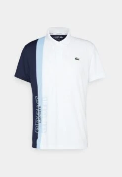 Lacoste Sport Tennis - Poloshirt - White/Navy Blue-Overview -Beste Kleding Winkel 85feefcb9e9e414fa7c27730b99fc84a